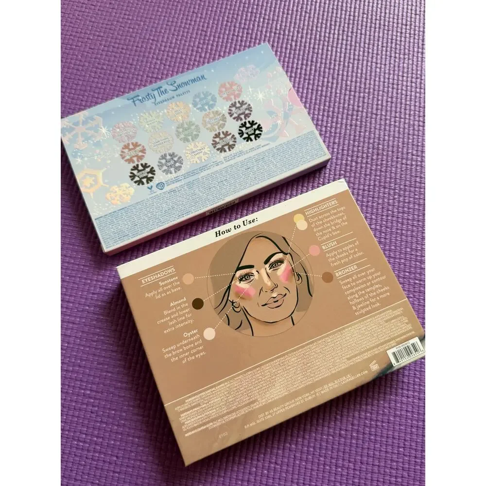 New ColourPop Frosty Snowman + Laura Geller Best of Best Makeup Palettes Set
